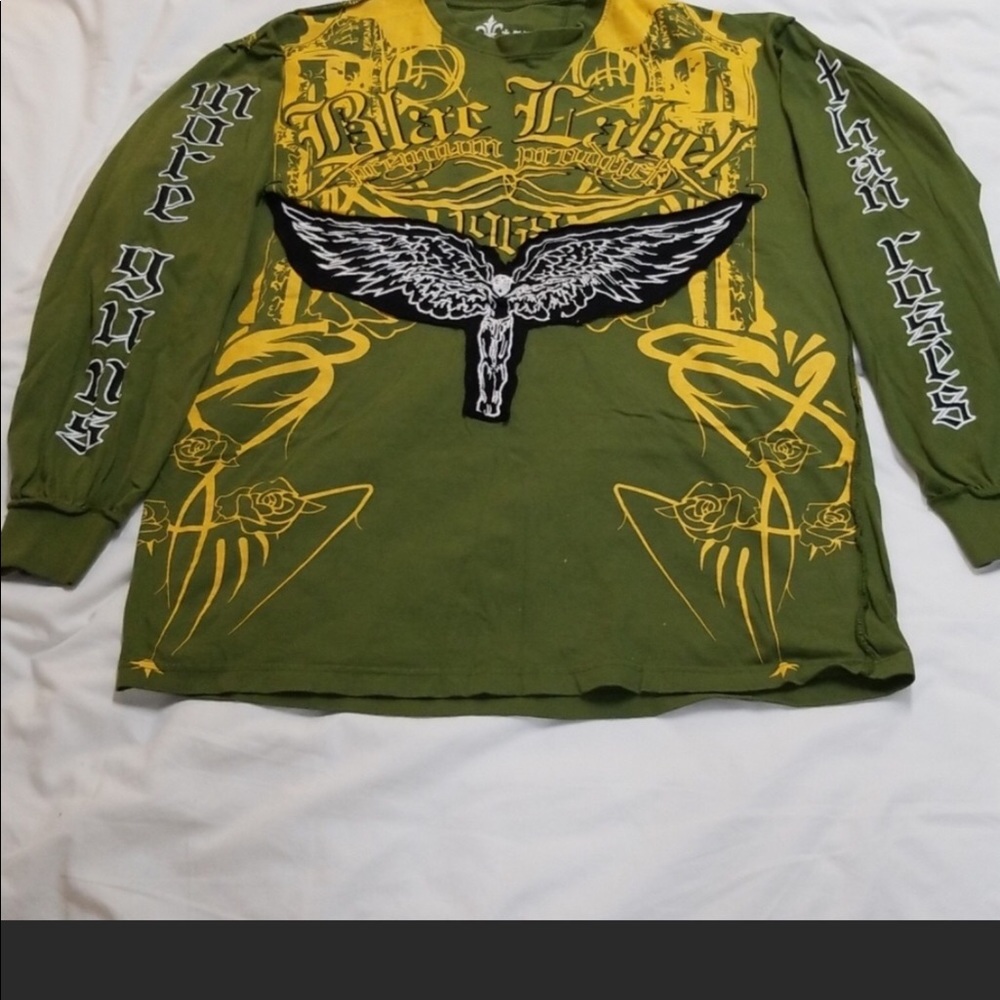 Black label long sleeve shirt